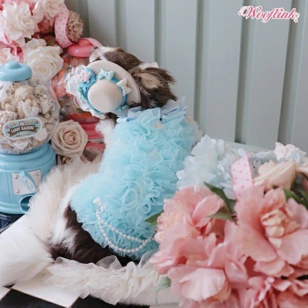 ウーフリンク WOOFLINK ONCE UPON A TIME【小型犬 犬服 トップス ノースリーブ セレブ】