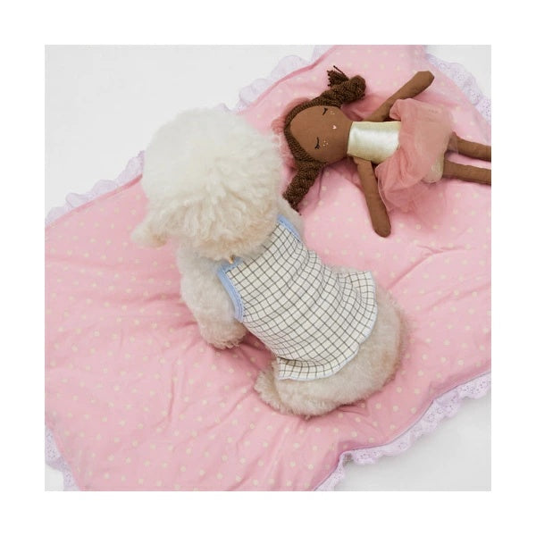 ルイスドッグ louisdog Blue Picnic TOP【小型犬 犬服 トップス キャミソール カットソー Tシャル セレブ】