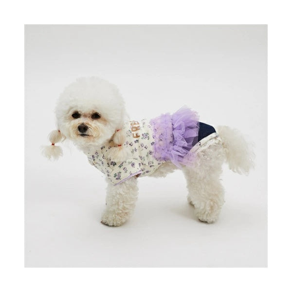 ルイスドッグ louisdog Viola TUTU Pants【小型犬 犬服 パンツ ロンパース つなぎ セレブ】