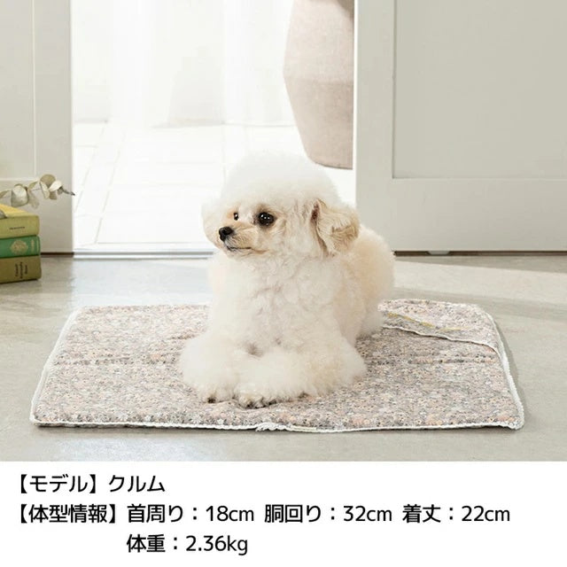 アントゥトゥ Un TouTou レース小花柄マット F【小型犬 犬用 マット ラグ クッション グッズ セレブ】