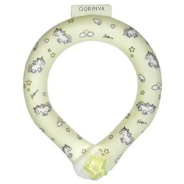 ゴッドピヴァ GODPIVA SUO RING ユニコーン デコレボタン付 星型ボタン【犬用 クールアイテム クールリング】