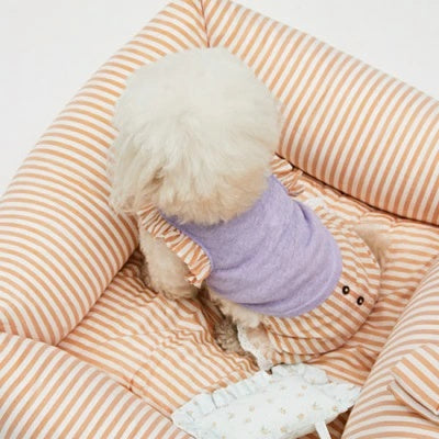 ルイスドッグ louisdog La Seta Shorts【小型犬 犬服 ロンパース つなぎ パンツ セレブ】