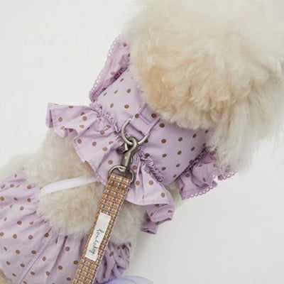 ルイスドッグ louisdog Walk With Me/Sweet Lavender【小型犬 犬用 ハーネス リード カラー セット セレブ】