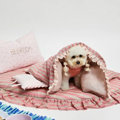 ルイスドッグ louisdog Goose Blanket/Mellow Stripes【小型犬 犬用 ブランケット セレブ】