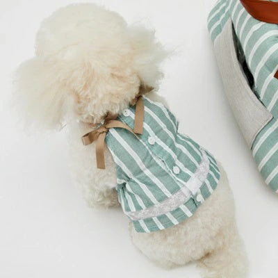 ルイスドッグ louisdog La Seta Kale Dress【小型犬 犬服 ワンピース ドレス セレブ】