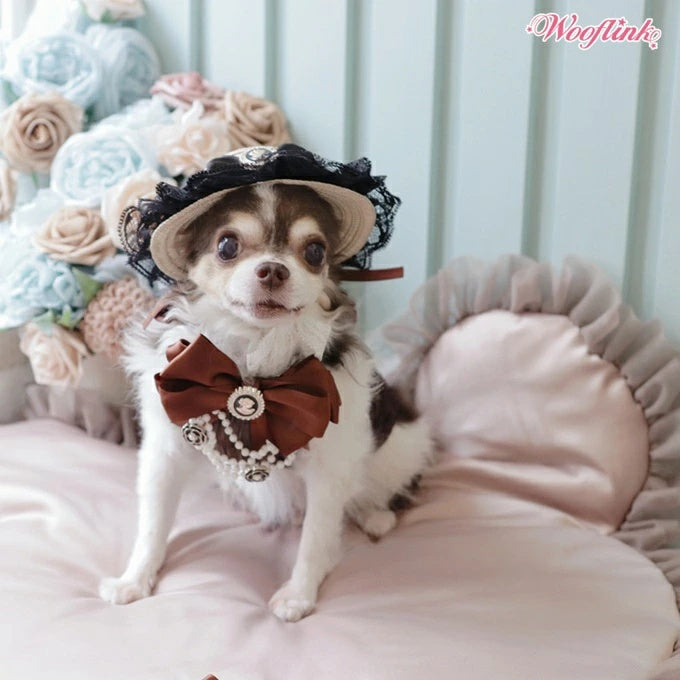 ウーフリンク WOOFLINK ELIZABETH NECKLACE【小型犬 犬用 アクセサリー ネックレス セレブ】