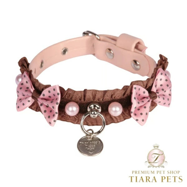 シャーロットドレス Charlotte's Dress Art. f1629N collar Lea【犬用 カラー ハーネス リード セレブ】