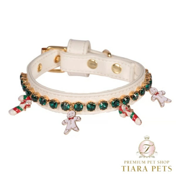 シャーロットドレス Charlotte's Dress Art. f1631N collar Santa Baby【犬用 カラー ハーネス リード セレブ】