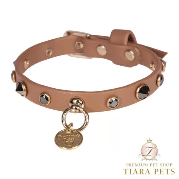 シャーロットドレス Charlotte's Dress Art. f1632N collar Spike & Round【犬用 カラー ハーネス リード セレブ】