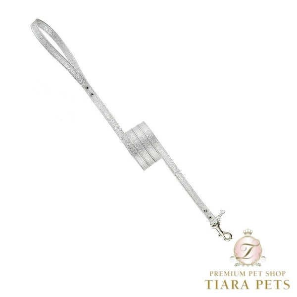 フォーペッツオンリー For Pets Only Plain Lead Silver Bistro/Silver【犬用 リード セレブ】