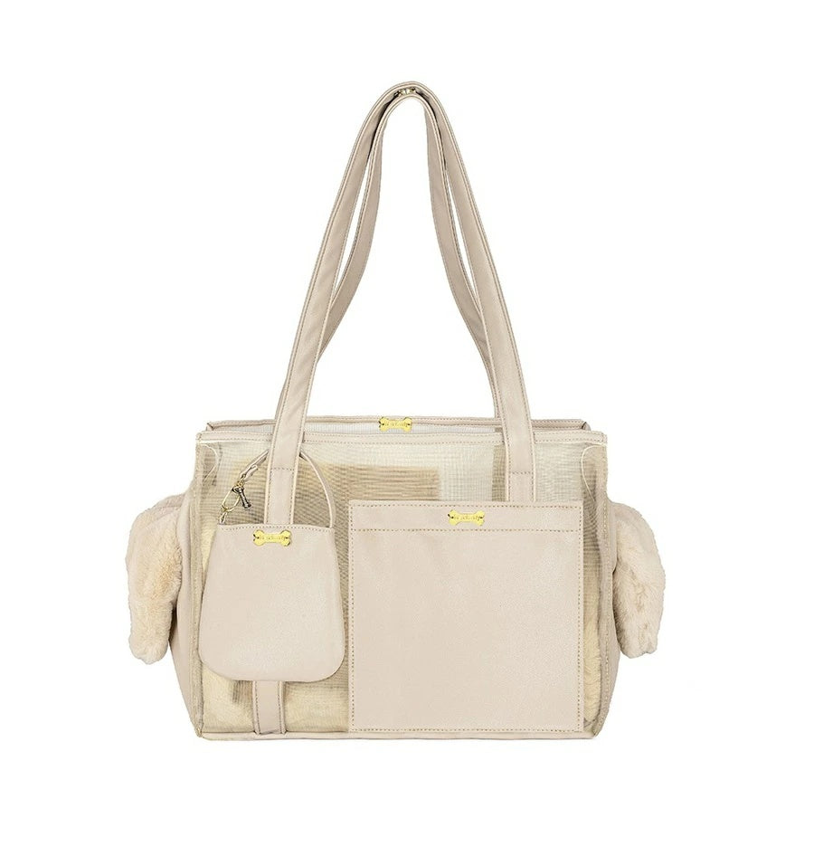 フォーペッツオンリー For Pets Only Drink Beige【犬用 オーナー様用 バッグアクセサリー ポーチ ボウル セレブ】