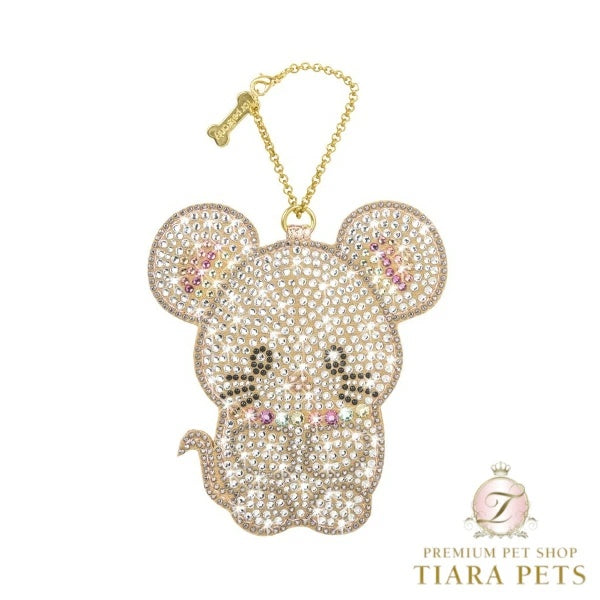 フォーペッツオンリー For Pets Only TopoMio Diamond Charm Gold Rainbow【犬用 オーナー様用 バッグアクセサリー チャーム セレブ】