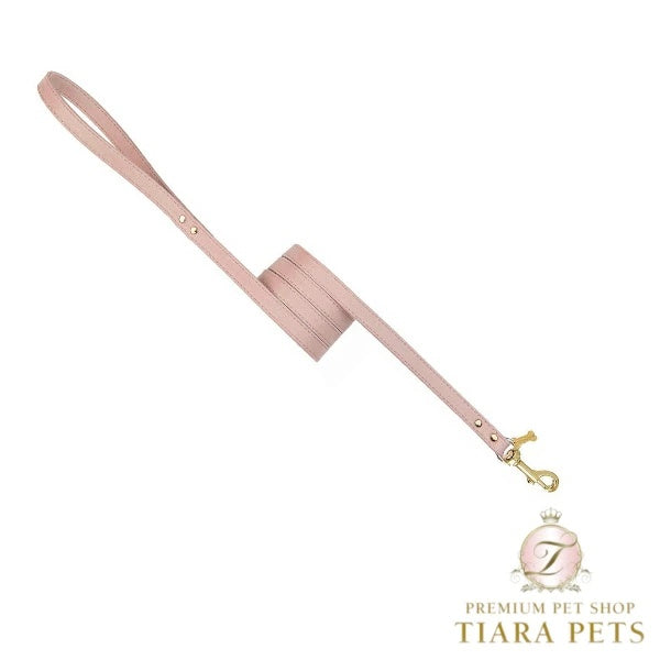 フォーペッツオンリー For Pets Only Plain Lead Rose Quartz/Gold【小型犬用 犬用 リード お散歩 セレブ】