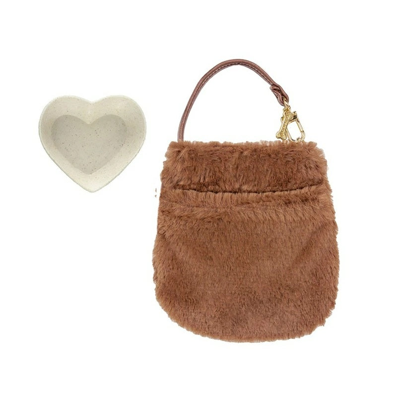 フォーペッツオンリー For Pets Only Drink In Fur Caramel【小型犬 犬用 ポーチ 小物入れ ドリンクホルダー セレブ】