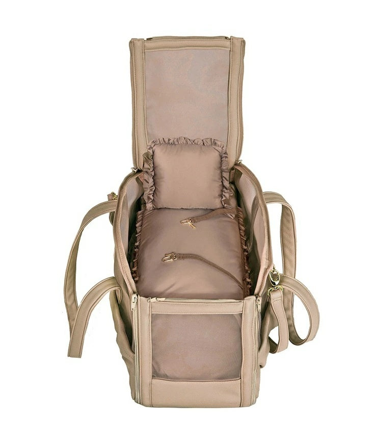 フォーペッツオンリー For Pets Only New Aria Bag 4 Seasons Mocha Mousse【小型犬 犬用 キャリーバッグ セレブ】