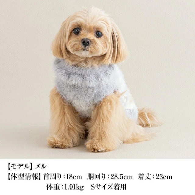 クレイジーブー CRAZYBOO ノルディックハイネックニット【犬服 小型犬 トップス ニット セーター セレブ】