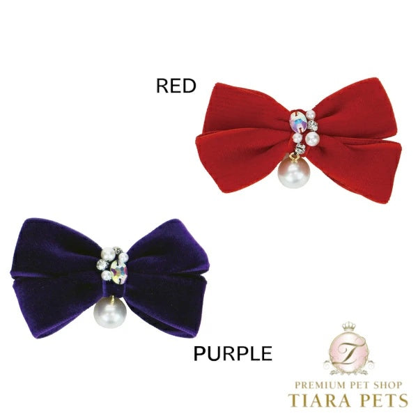 リュクスバーディ Luxe birdie レヴリーバレッタ【小型犬 犬用 ヘアアクセサリー バレッタ セレブ】