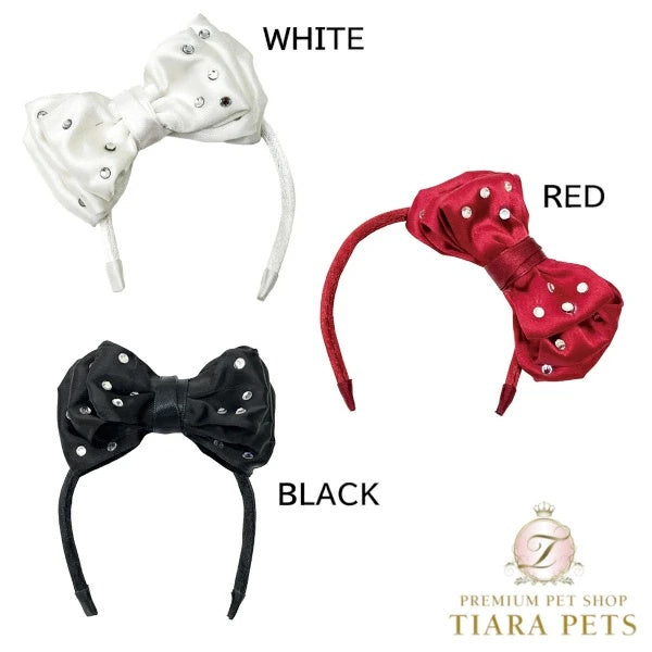 リュクスバーディ Luxe birdie アドラブルカチューシャ【小型犬 犬用 ヘアアクセサリー カチューシャ セレブ】