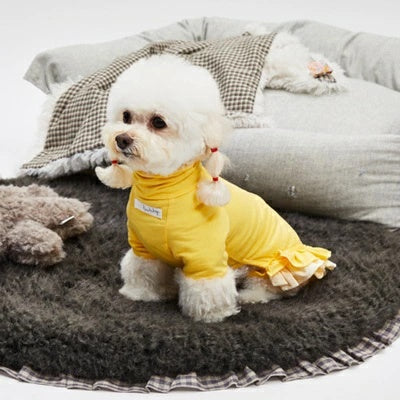 ルイスドッグ louisdog Amber Mousse Cashmere Pants【小型犬 犬服 つなぎ ロンパース パンツ セレブ】