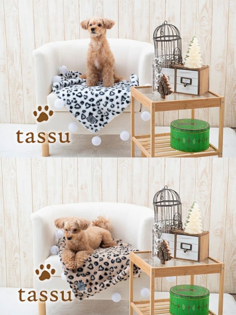 タッス tassu ブランケット アニマルファー ペットベッド【小型犬 犬用 ブランケット ベット ペットグッズ】