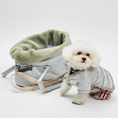 ルイスドッグ louisdog Viva Bag/Mist【小型犬 犬用 キャリーバッグ お散歩 お出掛け セレブ】