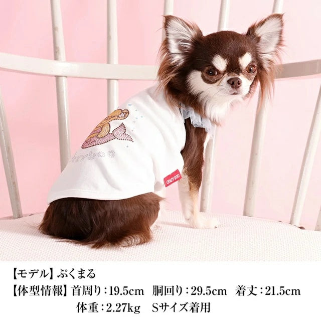 クレイジーブー CRAZYBOO マーメイドタンク【犬服 トップス タンクトップ ノースリーブ セレブ】