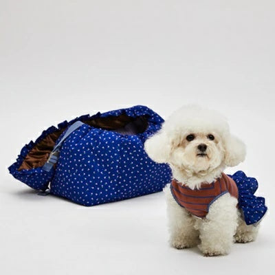 ルイスドッグ louisdog Pajama Sling Bag/Blooming Morning【小型犬 犬用 キャリーバッグ カバン セレブ】