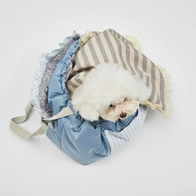 ルイスドッグ louisdog Pajama Sling Bag/Easy Morning【小型犬 犬用 キャリーバッグ カバン セレブ】