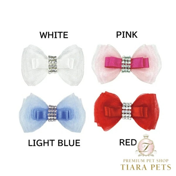リュクスバーディ Luxe birdie プティボヌールバレッタ【小型犬 犬用 ヘアアクセサリー バレッタ セレブ】