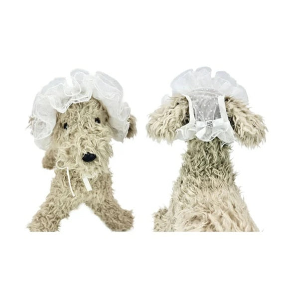 リュクスバーディ Luxe birdie シエルキャプリーヌ【小型犬 犬用 ヘアアクセサリー 帽子 セレブ】