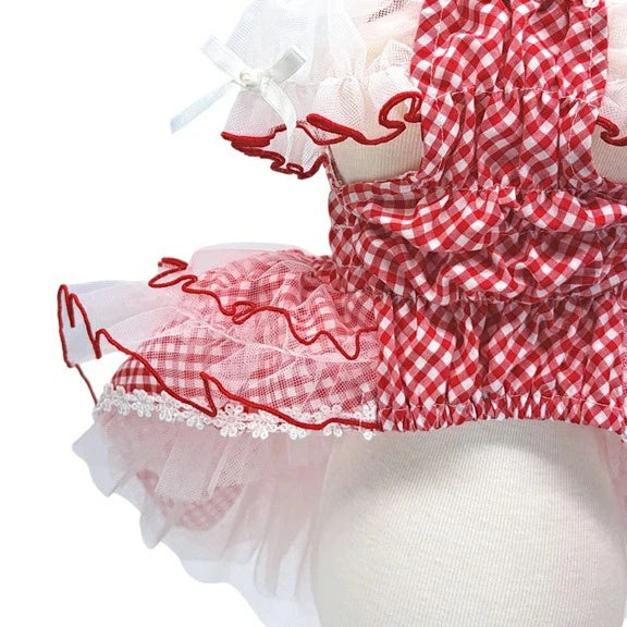 リュクスバーディ Luxe birdie ブリジットワンピース【小型犬 犬服 ワンピース ドレス スカート セレブ】