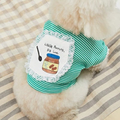 ルイスドッグ louisdog Little Peanuts TEE【小型犬 犬服 ドッグウェア トップス Tシャツ セレブ】