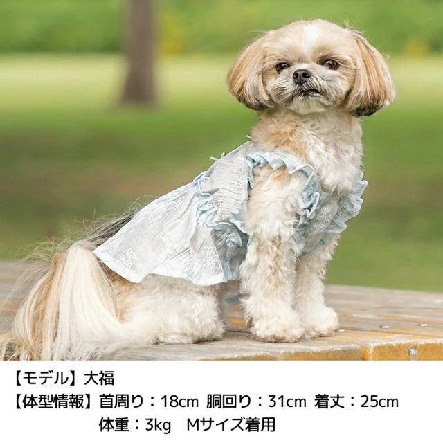 アントゥトゥ Un TouTou ビスチェ風ワンピ【犬服 ドッグウエア ウエア ワンピース スカート ドレス セレブ】