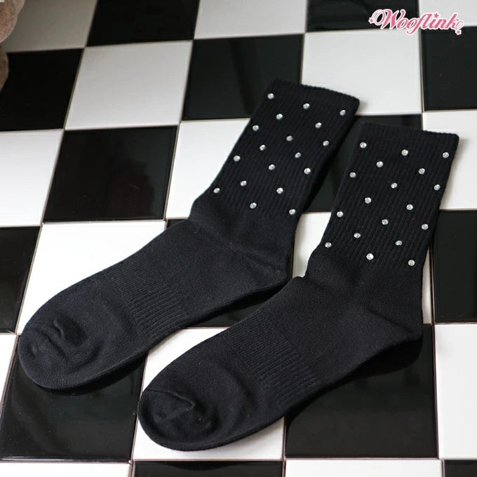ウーフリンク WOOFLINK BLING BLING SOCKS【オーナー用 ママ用 靴下 ソックス セレブ】
