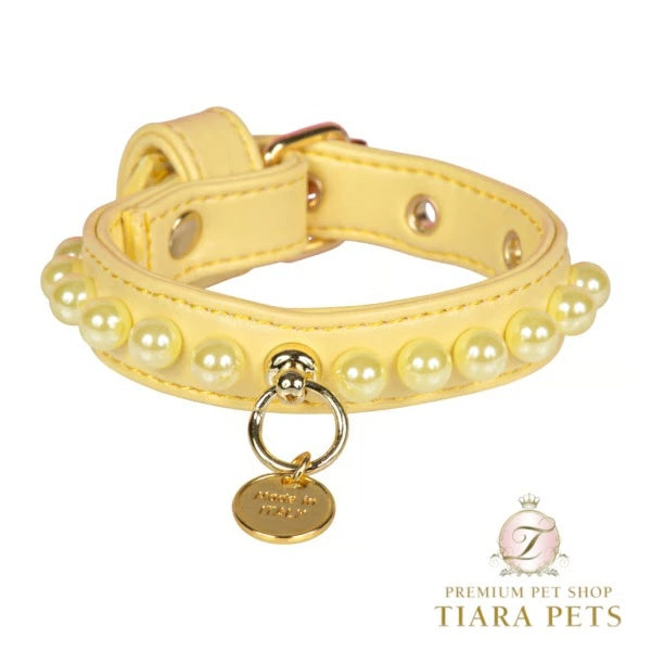 シャーロットドレス Charlotte's Dress Art. f1654N collar Lemon【犬用 カラー お出掛け お散歩 散歩 セレブ】