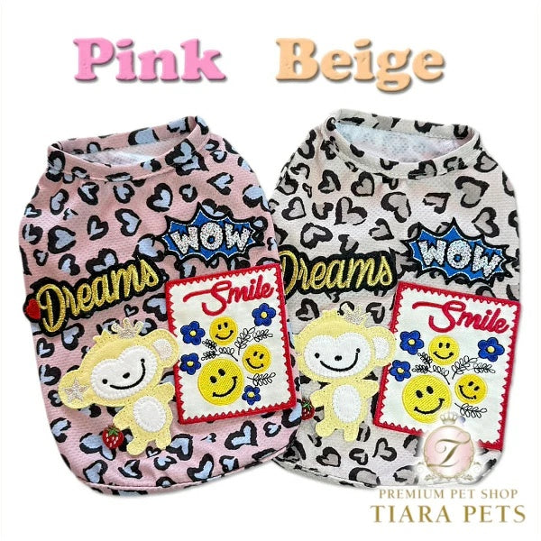 J&Kアニマルズ J&K animals ☆予約受付中☆ スマイル モンキーTシャツ