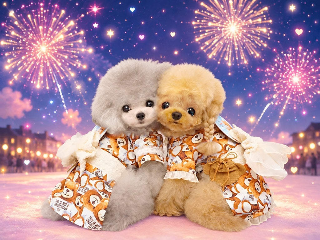 サーカスサーカス circus circus Toy Bunny YUKATA(CCW-0299)【小型犬 犬服 ドッグウエア 浴衣 お祭り 和装】