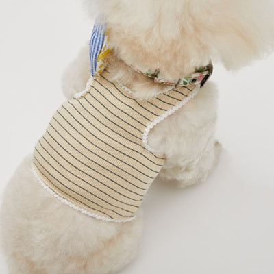 ルイスドッグ louisdog Lemon Track TANK【小型犬 犬服 ドッグウエア トップス タンクトップ ノースリーブ セレブ】