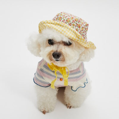 ルイスドッグ louisdog Mellow Brim Hat【小型犬 犬用 帽子 ハット セレブ】