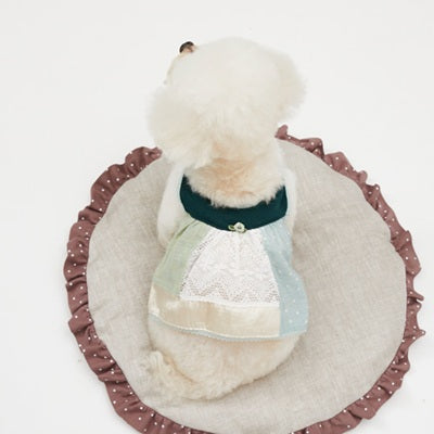 ルイスドッグ louisdog Bluebell Dress【小型犬 犬服 ワンピース スカート ドレス セレブ】