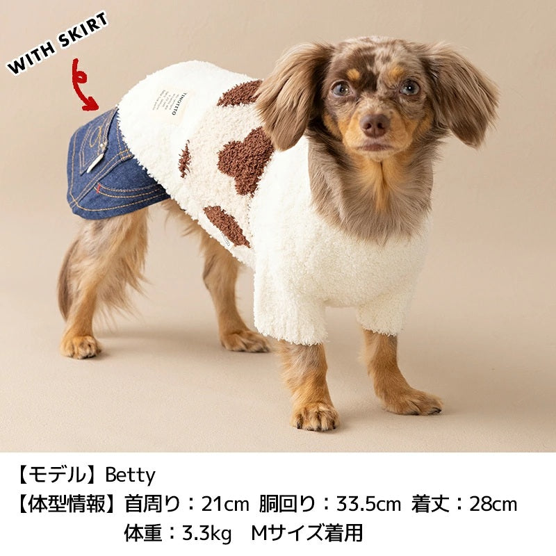 ティノティート TINOTITO アニマルマシュマロニット ☆10月下旬順次発送☆【小型犬 犬服 ドッグウェア トップス ニット セーター】