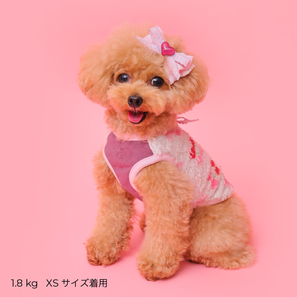 ゴッドピヴァ GODPIVA ☆ご予約☆TERAボアふわもこタンク【小型犬 犬服 ウエア トップス タンクトップ セレブ】