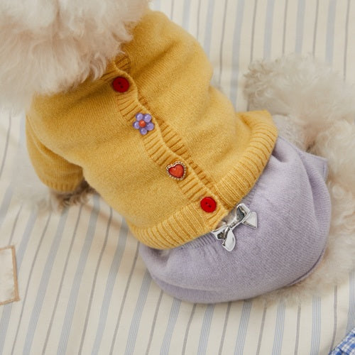 ルイスドッグ louisdog Cashmere Bloomer【小型犬 犬服 ドッグウエア ロンパース つなぎ パンツ セレブ】