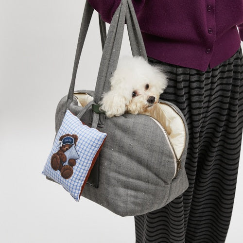 ルイスドッグ louisdog Slumber Teddy Pillow【小型犬 犬用 ピロー まくら 枕 クッション セレブ】