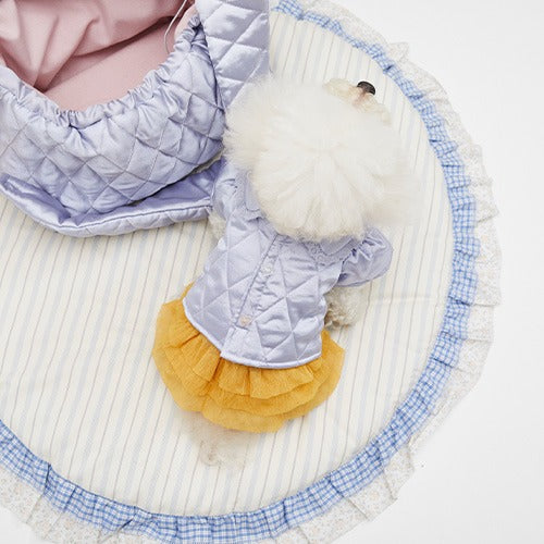 ルイスドッグ louisdog Soft Shine Jacket ソフトシャインジャケット【小型犬 犬服 ドッグウェア アウター レース セレブ】