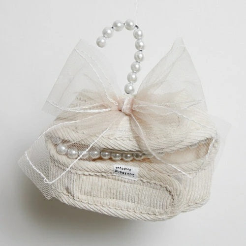 ルイスドッグ louisdog Creamy Corduroy Harness Set【小型犬 犬用 セレブ リード ハーネス 胴輪】 送料無料