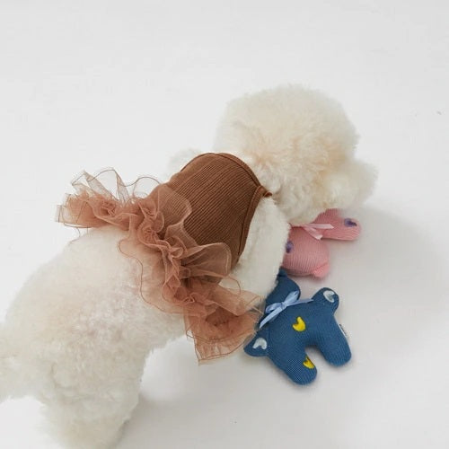 ルイスドッグ louisdog Valentine Cotton Bear【小型犬 犬用 ペット ぬいぐるみ トイ セレブ】