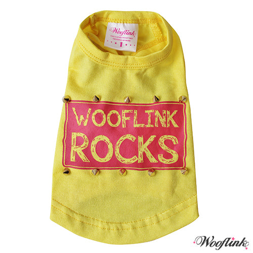 ウーフリンク WOOFLINK WOOFLINK ROCKS 【犬服 小型犬 セレブ ウエア トップス タンクトップ】