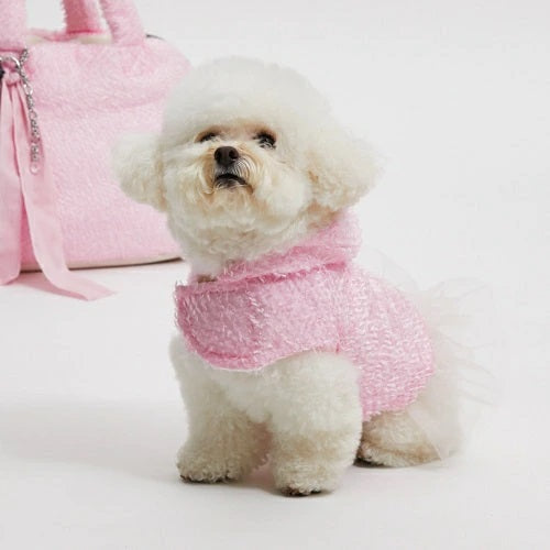 ルイスドッグ Blanc de Blanc Shirts【小型犬 犬服 ウエア ファー シャツ セレブ】