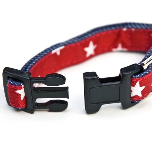 バーディ BIRDIE スターデニムカラー【犬用 猫用 ペット 首輪 カジュアル カラー】